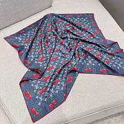 Louis Vuitton LV x TM Blue Square 90x90cm - 5