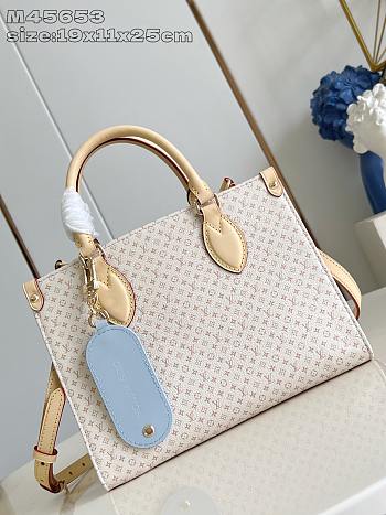 Louis Vuitton LV OnTheGo PM H27 Azure Blue/Sand 25x19x11.5cm