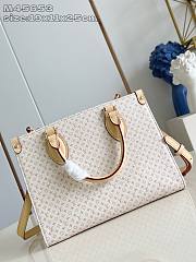 Louis Vuitton LV OnTheGo PM H27 Azure Blue/Sand 25x19x11.5cm - 6