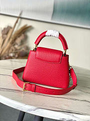Louis Vuitton LV Mini Red Capucines 21x14x8cm - 5