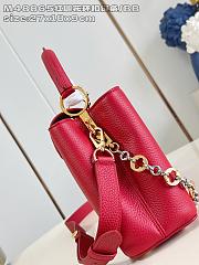 Louis Vuitton LV Red Capucines BB 27x18x9cm - 4