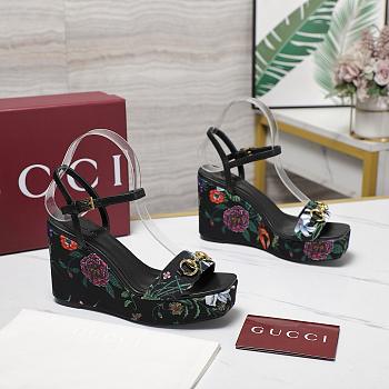 Gucci Horsebit Black Heel 10cm