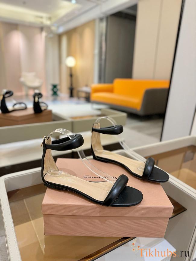 Gianvito Rossi Black Sandal - 1