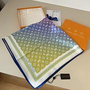 Louis Vuitton LV Sunrise Aquarelle Square Scarf 90x90cm - 3