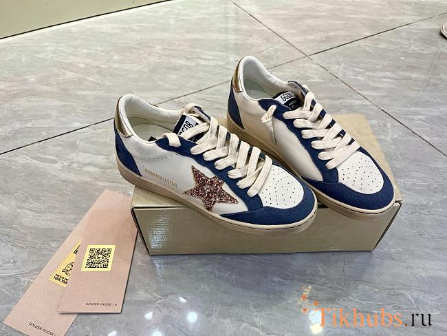 Golden Goose Sneaker White Blue - 1