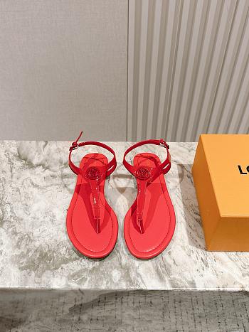 Louis Vuitton LV Sunkiss Sandal Red