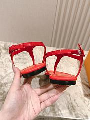 Louis Vuitton LV Sunkiss Sandal Red - 3