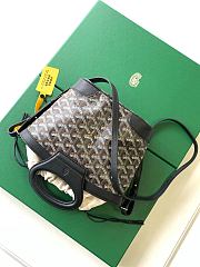 Goyard Beluga PM Goyardin/Canvas Black 24x25x10cm - 4