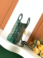 Goyard Beluga PM Goyardin/Canvas Green 24x25x10cm - 4