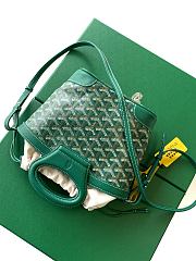 Goyard Beluga PM Goyardin/Canvas Green 24x25x10cm - 3