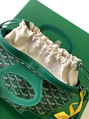 Goyard Beluga PM Goyardin/Canvas Green 24x25x10cm - 2