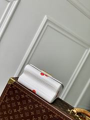 Louis Vuitton LV x TM Twist PM White Cherry 19x7x15cm - 5