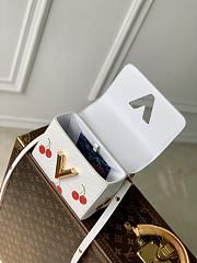 Louis Vuitton LV x TM Twist PM White Cherry 19x7x15cm - 2