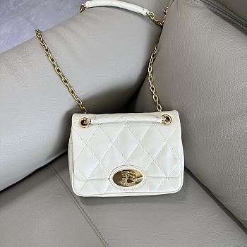 Burberry Small Strand White Bag 20.5x7.5x16cm