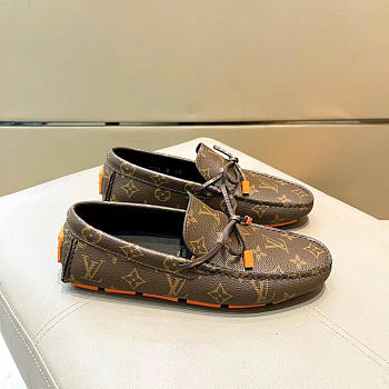 Louis Vuitton LV Driver Brown Moccasins Sneaker