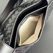 Bottega Veneta Avenue Intrecciato Black Tote Bag 35x44x17cm - 2