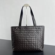 Bottega Veneta Avenue Intrecciato Brown Tote Bag 35x44x17cm - 1