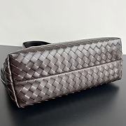 Bottega Veneta Avenue Intrecciato Brown Tote Bag 35x44x17cm - 4