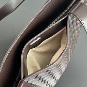 Bottega Veneta Avenue Intrecciato Brown Tote Bag 35x44x17cm - 2