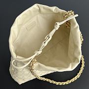 Bottega Veneta LV Dustbag Notte White Bag 33x19x8cm - 6