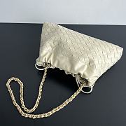 Bottega Veneta LV Dustbag Notte White Bag 33x19x8cm - 3