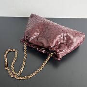 Bottega Veneta LV Dustbag Notte Red Wine Bag 33x19x8cm - 6