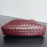 Bottega Veneta LV Dustbag Notte Red Wine Bag 33x19x8cm - 5