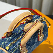 Louis Vuitton LV Murakami Micro Speedy Denim Cherry - 6