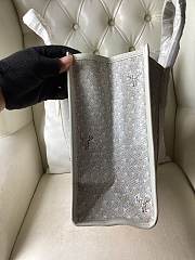 Goyard Grey Goyardine Canvas Leather Tote 45x16x32cm - 2