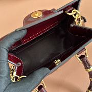 Gucci Diana Small Red Tote Bag 20x16x10cm - 3