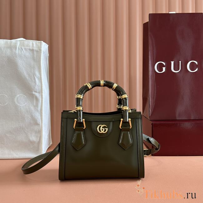 Gucci Diana Small Green Tote Bag 20x16x10cm - 1