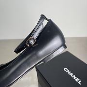 Chanel Black Ballerina Flats - 5