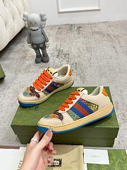 Gucci Screener Orange Sneaker - 5
