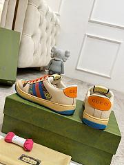 Gucci Screener Orange Sneaker - 4