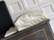 Chanel 22 Handbag Calfskin Gold White 35x37x7cm - 6