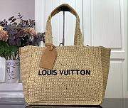 Louis Vuitton LV Summer Shopper Tote MM Natural Beige 44 x 32 x 17 cm - 1