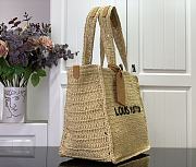Louis Vuitton LV Summer Shopper Tote MM Natural Beige 44 x 32 x 17 cm - 6
