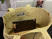 Louis Vuitton LV Summer Shopper Tote MM Natural Beige 44 x 32 x 17 cm - 5