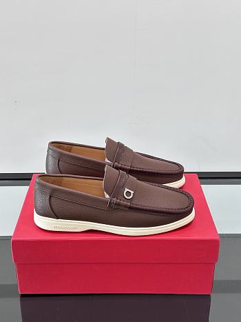 Salvatore Ferragamo Brown Loafer