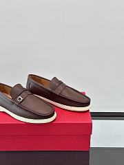 Salvatore Ferragamo Brown Loafer - 5