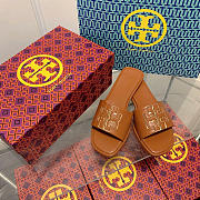 Tory Burch Brown Slides - 4
