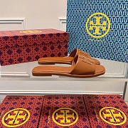Tory Burch Brown Slides - 2