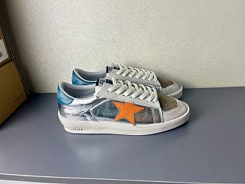 Golden Goose Silver Blue Sneaker
