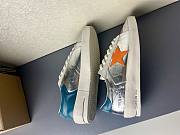 Golden Goose Silver Blue Sneaker - 5