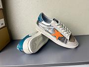 Golden Goose Silver Blue Sneaker - 4