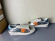 Golden Goose Silver Blue Sneaker - 3