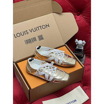 Louis Vuitton LV Sneakerina Gold Sneaker
