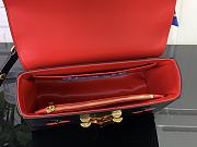 Louis Vuitton LV x TM Twist MM Black Cherry 23x16x8cm - 6