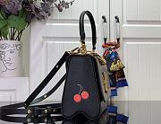 Louis Vuitton LV x TM Twist MM Black Cherry 23x16x8cm - 2
