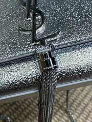 YSL Kate Small Chain Silver Bag 20x12.5x5cm - 2